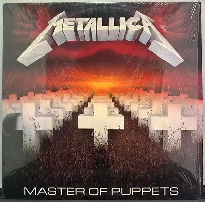 Metallica  Master Of Puppets  1986 Elektra Records E1 60439 LP + Original Insert • $112.50