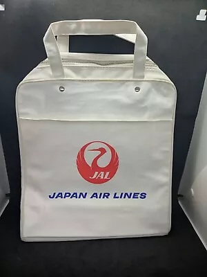 Vintage 1960's Japan Airlines Travel Flight Airline Carry-on Bag • $24.95