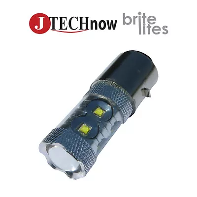 Jtech H6 BA20D Type 60W High Power SMD LED Super Bright Xenon White Light Bulb  • $11.99