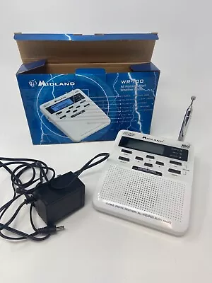 Midland Digital Weather Hazard Alert Monitor WR-100 NOAA Weather Radio   Inv:a33 • $19.97