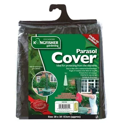 £3.59 • Buy Extra Strong Green Parasol Cover Umbrella - Woven Weatherproof Waterproof Garden
