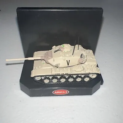 Matchbox Collectibles 50th Anniversary Tan 2001 Military M60A3 Tank 97054 • $18
