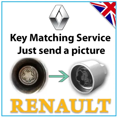 For Renault Security Master Locking Lock Wheel Nut Key Bolt UK Matching LWNK • $31.10