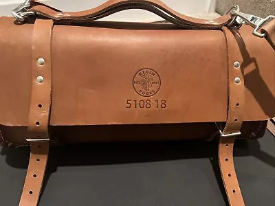 Klein Leather 18” Tool Bag 5108 18 New Never Used. Brand New Leather Smell • $159.99