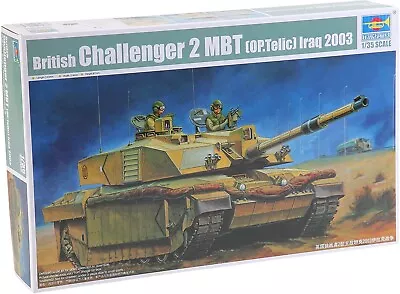 Trumpeter 323 British Challenger 2 Main Battle Tank 2003 1:35 New Free Shipping • $47.99