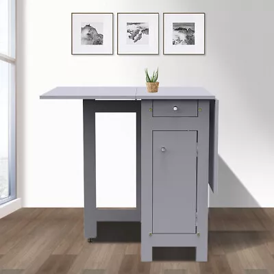 $207.48 • Buy Dining Table And 4 Chairs Set Kitchen Foldable Restaurant Table Home Decor
