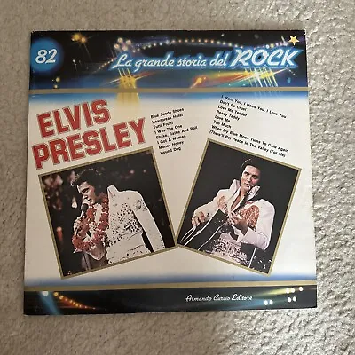 ELVIS PRESLEY LA GRANDE STORIA DEL ROCK  ‘56 How A Legend Was Vinyl LP ITALIAN • $29.99