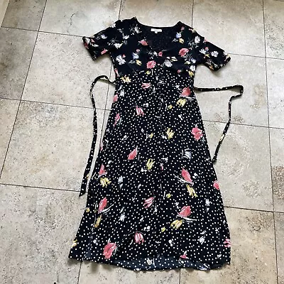 Oasis Dress Medium Pit To Pit 20” Size 14 L50” • £3