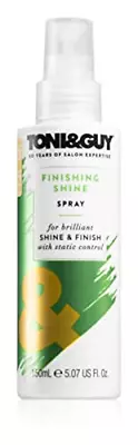 £9.41 • Buy Toni & Guy Finishing Shine Spray For Brilliant SHINE &FINISH With Static Contro
