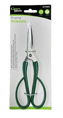 Garden Pruning Scissors Hand Pruner Shears 8  Cutter Scissors Plants Bush Tool • £3.79