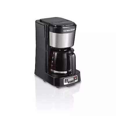 5 Cup Coffee Maker Programmable Clock Glass Carafe (46113) • $20.18
