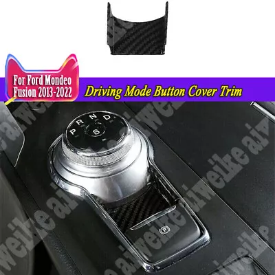 For Ford Mondeo Fusion 2013-2022 ABS Carbon Fiber Driving Mode Button Cover Trim • $17.51