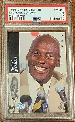 1993 Upper Deck SE Basketball #MJR1 Michael Jordan PSA 7 • $21.50