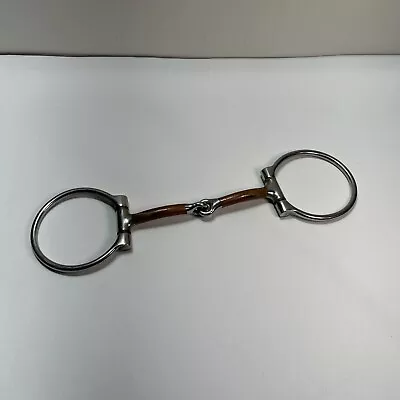 Vintage Horse Bit D-Ring 5 Iron English Horse Bit • $19.99