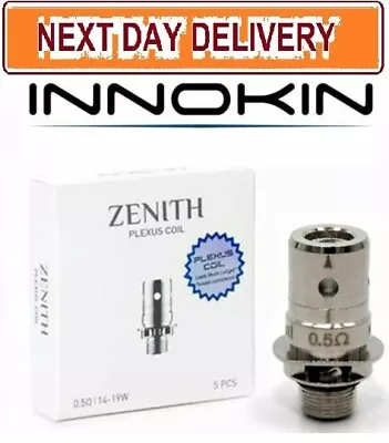 INNOKIN ZENITH COILS Z Zlide Plexus Plex 3DKAL FOR ZENITH TANK COILS - 5 PK • £7.79