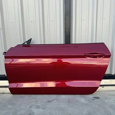 15-23 Ford Mustang Gt Coupe Driver Left Door Complete With Glass Rapid Red Oem • $549.99