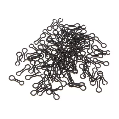 100pc Stainless Steel Sinker Eyes Eyelets For Hilts & Do-It   Weight Mold • $15.46