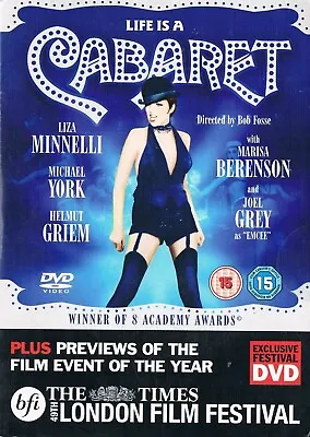 THE TIMES Promo DVD - ' CABARET ' With Liza Minnelli / Michael York • £2.50