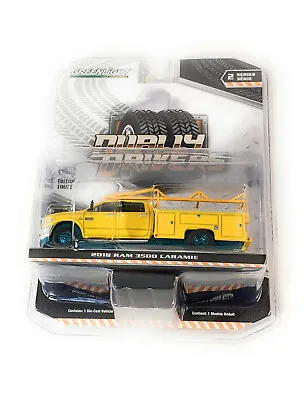 GREENLIGHT 1/64 2018 RAM 3500 DUALLY SERVICE BED LADDER RACK DIECAST46020C Chase • $29.99