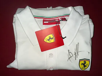Sebastian Vettel Signed Ferrari Shirt • $135
