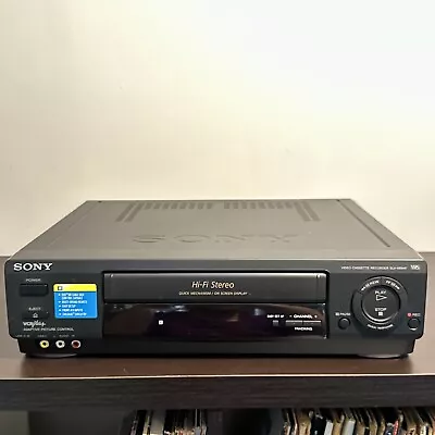 Sony Video Cassette Recorder VCR VHS Player Model SLV-688HF Tested Working • $59.97