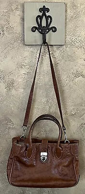 Vintage Dooney & Bourke Camel Ostrich Leather Bag • $45