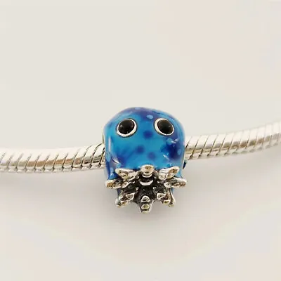 $11.98 • Buy Ocean Bubbles & Waves Octopus Charm For Bracelets Or Necklaces