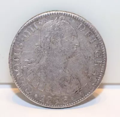 1796 Spanish Colonial Mexico 8 Reales Carlos IIII • $119.99