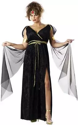 California Costume Medusa Dress Adult Women Fairy Tales Halloween Outfit  Sz 2XL • $25.26