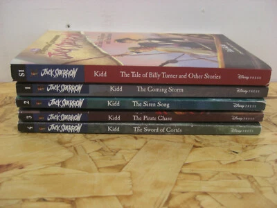 $14.95 • Buy Disney Pirates Of The Caribbean JACK SPARROW Lot Of 5 1-4,  Plus The Tales Of Bi