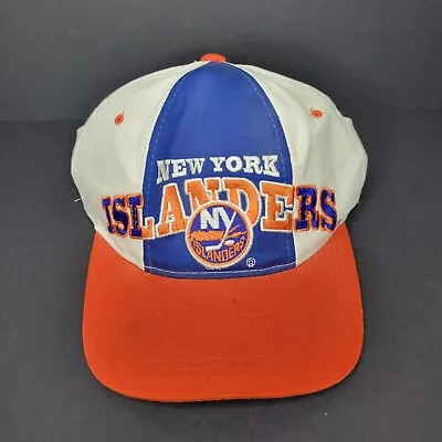 Vintage 1990s New York Islanders NHL Hockey Snapback Hat Cap • $29.99