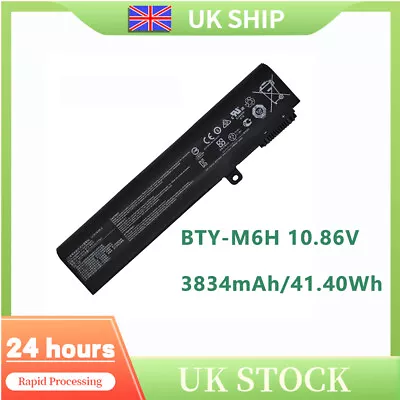 BTY-M6H Battery MSI GE62 6QC-490XCN 6QF-203XCN GE72 6QF-073XCN 6QD-001XCN GE72VR • £30.99