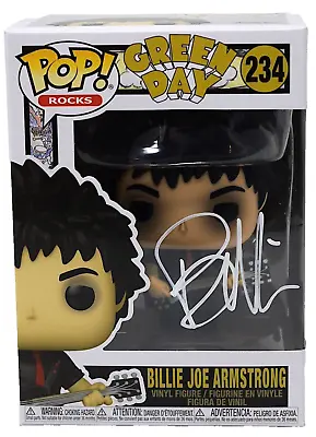 Billie Joe Armstrong Green Day Signed Funko Pop Rocks Figure Autograph BAS COA • $524.99