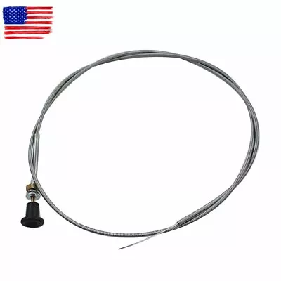 New 237 Universal Push Pull Choke Cable 63  Inner 60  Conduit 2 3/4  Travel • $9.05