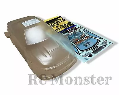 £28.90 • Buy 1/10 RC Car Clear 195mm Body Shell Nissan S15 Silvia GP Sport Team TOYO Tires