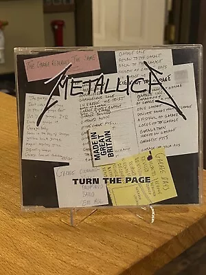 Turn The Page [Great Britain] [Single] By Metallica (CD Nov-1998) 4 Songs • $10