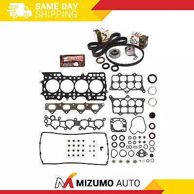 Head Gasket Set Timing Belt Kit Fit 92-96 Honda Prelude 2.3 DOHC 16V H23A1 • $109.95