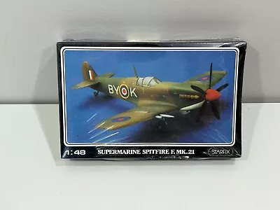 Starfix 1:48 Scale Supermarine Spitfire F.mk.21 Kit #709/03  Vintage Model Plane • $10.99