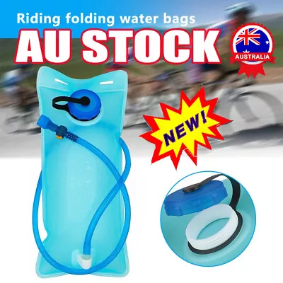 2L Water Backpack Bladder Bag Hydration System Camelbak Pack Hiking Cycling TM • $12.47