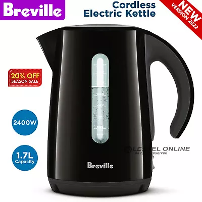 Breville Classic Electric Kettle 1.7L Black Kitchen Water Heater Brand New • $99.99