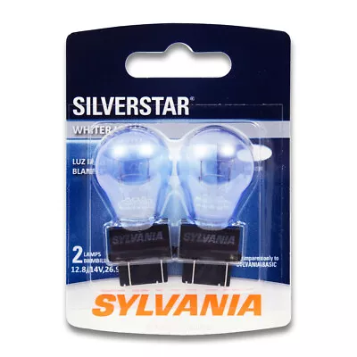 Sylvania SilverStar - 2 Pack - 3057ST Light Bulb Back Up Brake Cornering Gj • $10.75