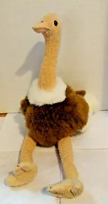 Vintage 1998 Ty Beanie Buddies “Stretch” Ostrich Medium Plush Stuffed Animal • $14.99