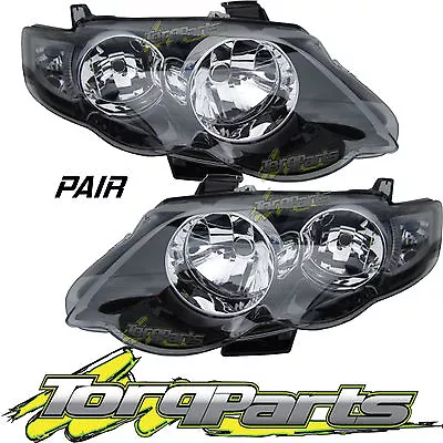 Headlights Pair Suit Fg Falcon Ford 08-11 Series 1 Xr6 Xr8 Headlamps Light Lamps • $296