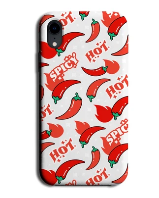 £11.99 • Buy Hot And Spicy Chill Pattern Phone Case Cover Falling Chillis Salsa Pattern N603