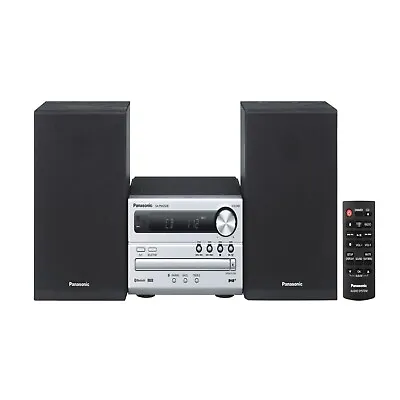 Panasonic SC-PM250BEBS CD/DAB/USB/Bluetooth 3 Box Design Micro Hi-Fi System • £119.99