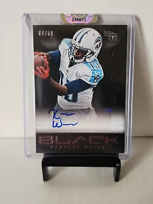 2013 Panini Black Common Signatures /99 Kendall Wright #39 Auto • $7.15