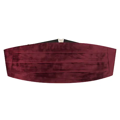 Burgundy Velvet Cummerbund • $15.70