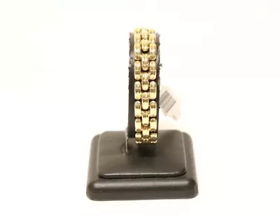 (RI5) Lady's 14K Yellow Gold Fancy Link Bracelet - 8  - 19.5 Grams - 12.3 MM • $1215