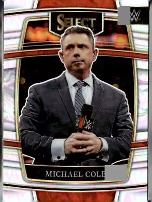 2022 Panini Select WWE #100 Michael Cole Silver Prizms (M) • $1.79