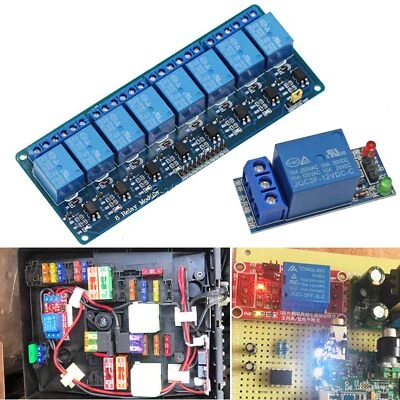 $11.85 • Buy 5V/12V/24V 1/2/4/8 Channels Relay Module Board Components Mini Relay Board